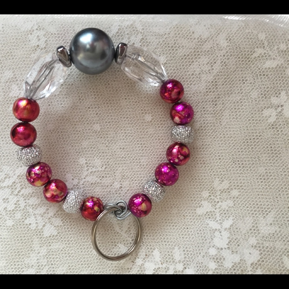 Stylish Key Holder Bead Bracelet